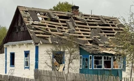 На Сарненщині через повітряну атаку рф постраждала жінка — вона у лікарні