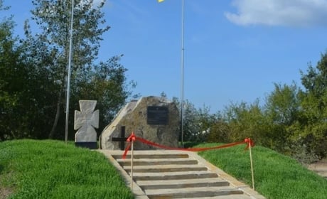 У Немовицькій громаді відкрили пам’ятний знак на місці вишколу старшин ОУН (б)