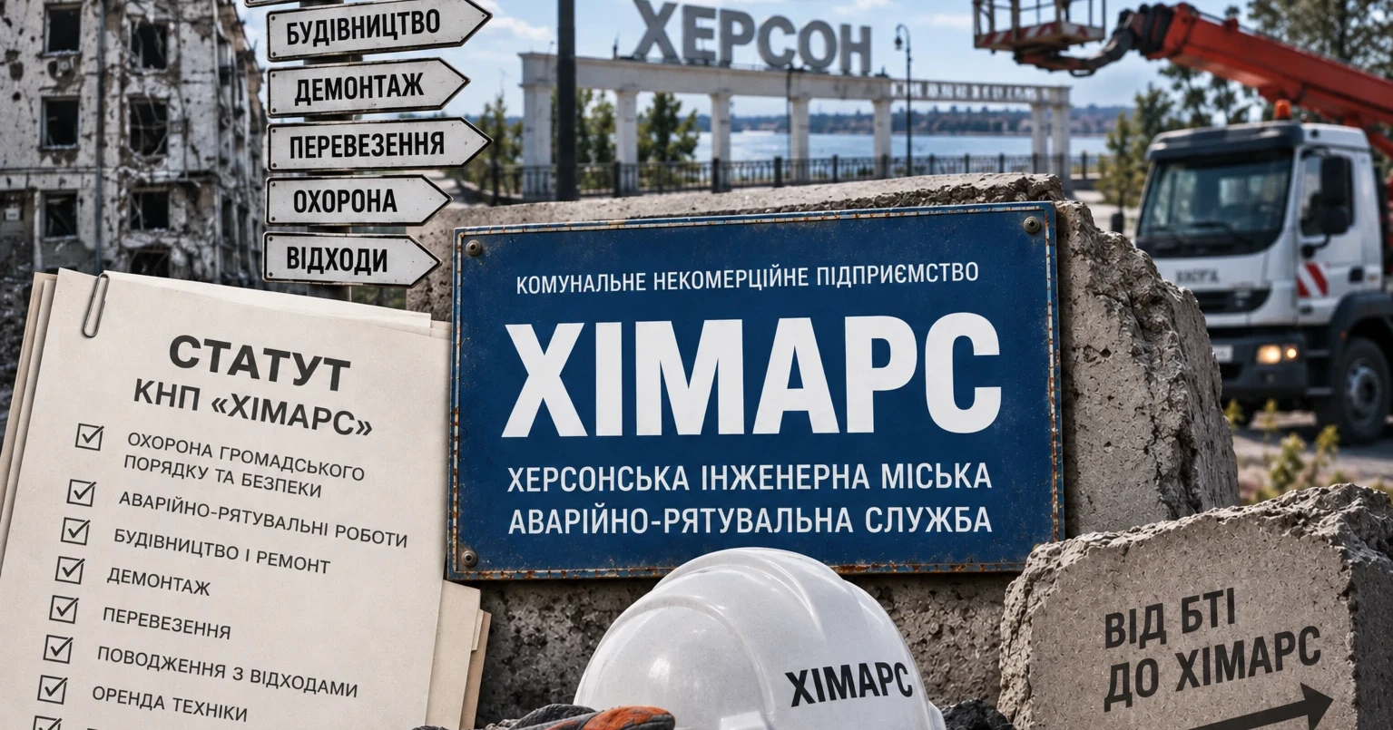 У Херсоні створили комунальне підприємство ХІМАРС: навіщо місту ще одна комунальна структура