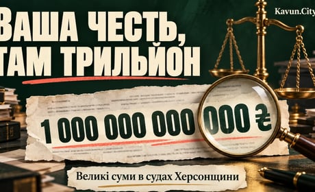 Трильйонний ліміт і мільйонні застави: які величезні суми розглядали суди Херсонщини