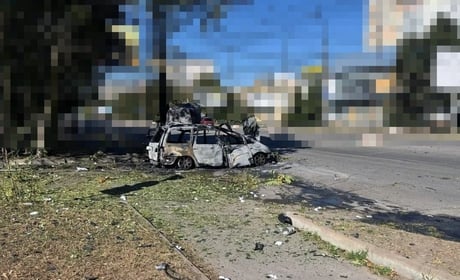 На Херсонщині армія рф атакувала багатоповерхівки та приватні будинки, сільгосптехніку та автівки