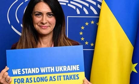 Через ситуацію в окупованих Олешках віцепрезидентка Європарламенту оголосила голодування
