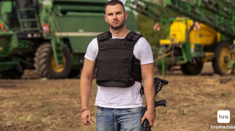 Син загиблого Героя України Олександра Гордієнка розповів про втрати фермерів Херсонщини