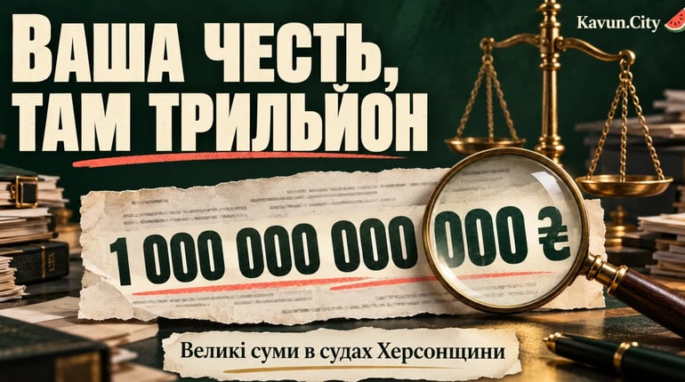 Трильйонний ліміт і мільйонні застави: які величезні суми розглядали суди Херсонщини