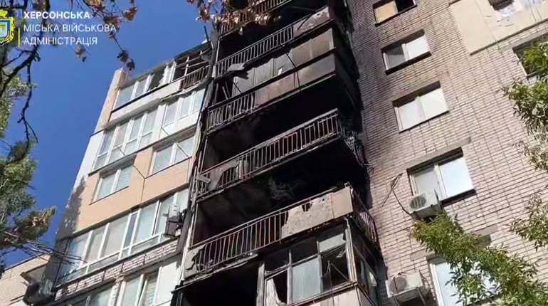 У Херсоні внаслідок російського артобстрілу загинули чоловік і жінка