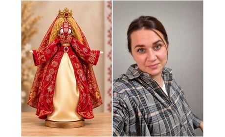 Символ незламності української жінки: ляльки-мотанки талановитої фастівчанки Олександри Калініченко
