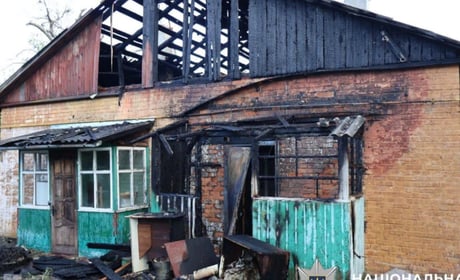 Після сварки підпалив будинок: у Фастові правоохоронці затримали чоловіка