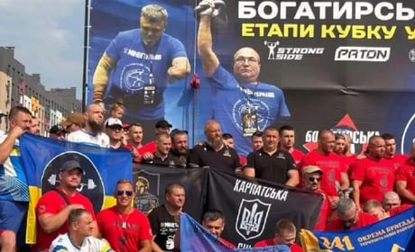 Ветерани Фастівської громади - серед призерів богатирського багатоборства