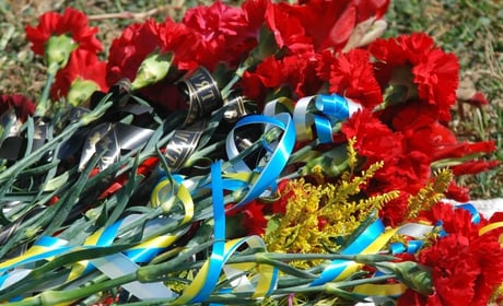 Шосткинщина провела в останню путь сержанта РЕБ Сергія Пісклова