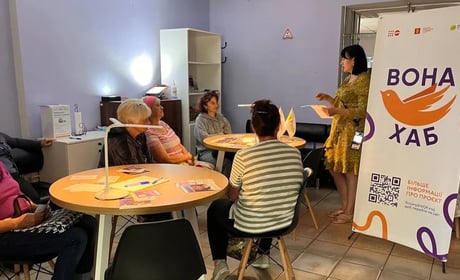 Інформаційна безпека під час пошуку роботи: у Шостці ВОНА хаб провів тренінг для жінок