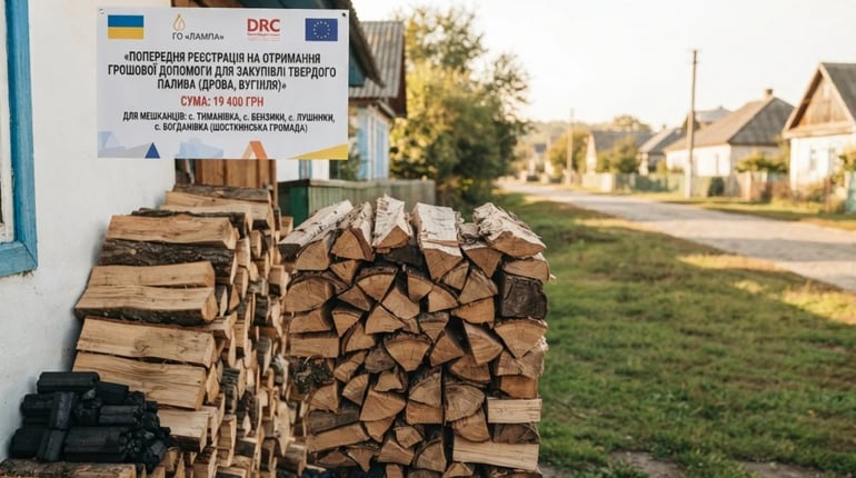 Хто з жителів Шосткинщини може отримати майже 20 тисяч гривень на дрова та вугілля