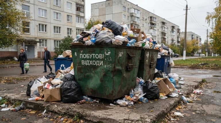 У Шостці зросте вартість вивезення побутових відходів