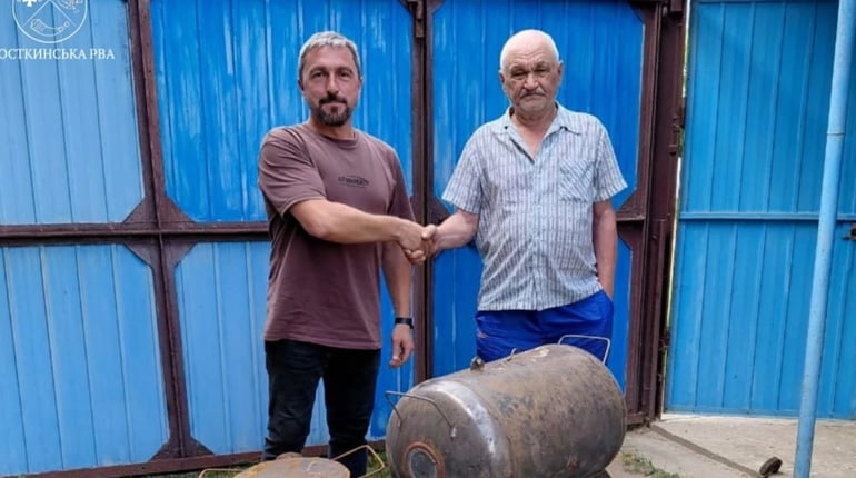 Ветерани Шосткинщини отримали буржуйки й водонагрівачі від партнерів із Нової Зеландії