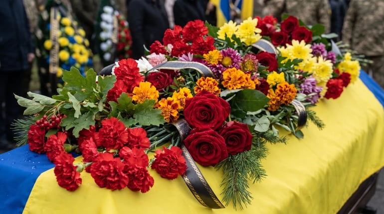 Шостка в скорботі за добровольцем і єдиним сином у родині Денисом Дольником