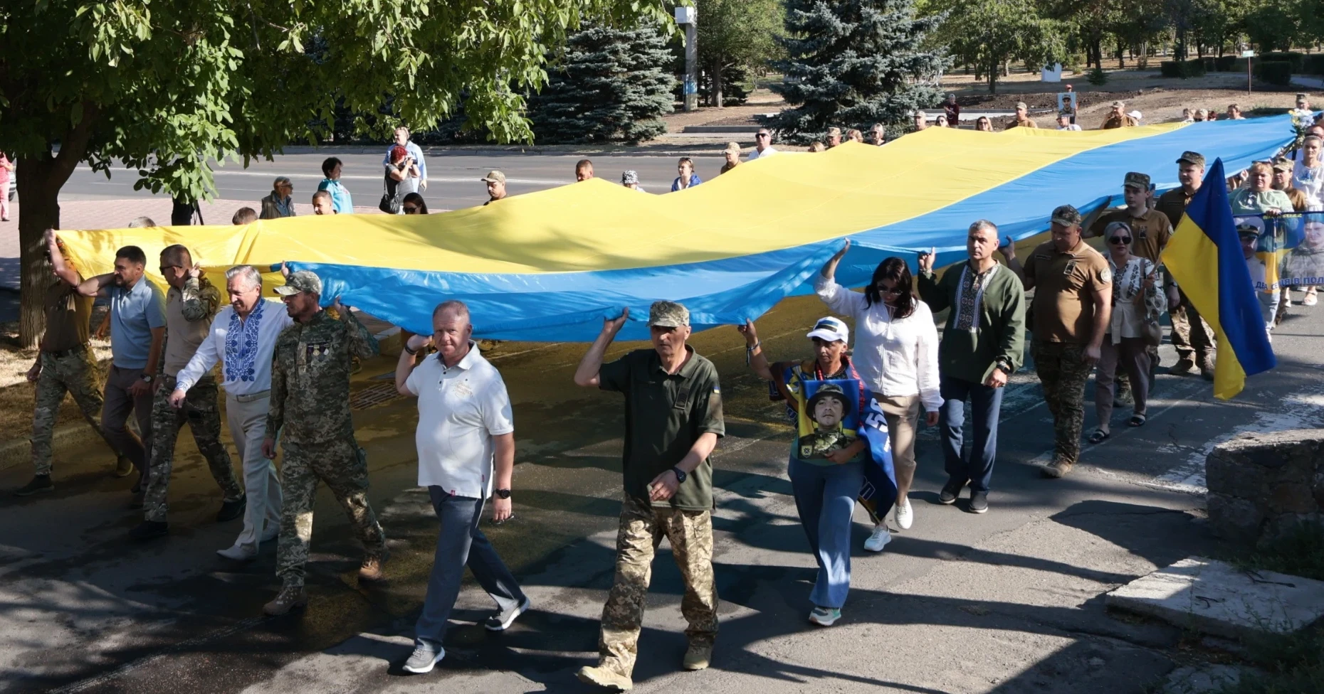 «Україна понад усе»: у Південноукраїнську відзначили 35-ту річницю Незалежності