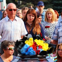 У Південноукраїнську попрощалися із Віктором Шевченком, який понад три роки захищав Україну