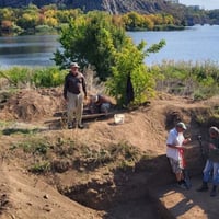 Поблизу Південноукраїнська археологи дослідили кромлех, який мав сакральне значення