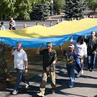 «Україна понад усе»: у Південноукраїнську відзначили 35-ту річницю Незалежності