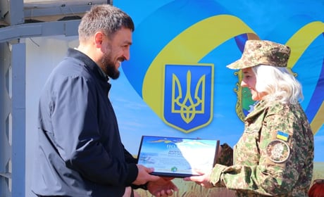 У Південноукраїнську відзначили День захисників і захисниць: нагороди й посмертні звання
