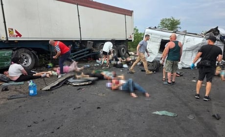 Дружина водія Nissan шукає свідків ДТП під Миколаєвом, де загинули 12 людей