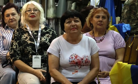У Південноукраїнську показали фільм про Назарія Яремчука