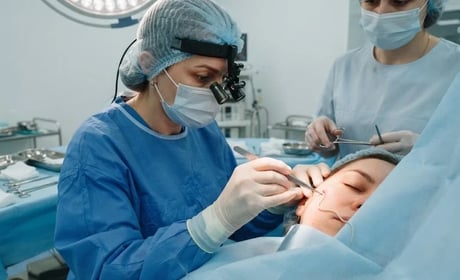 «Під шкірою щось рухається»: у Миколаєві жінці видалили гельмінта зі щоки