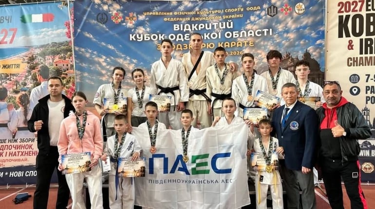 Південноукраїнські каратисти здобули 13 медалей на Відкритому кубку Одещини з Годзю-рю