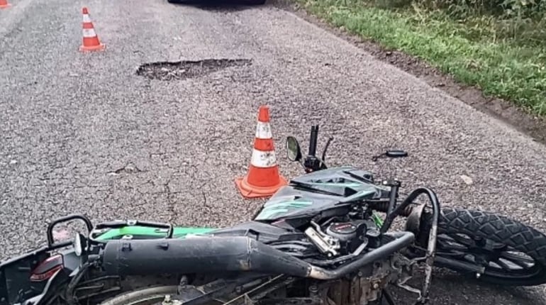 У ДТП поблизу Врадіївки постраждали 26-річна водійка мотоцикла та 5-річна дитина