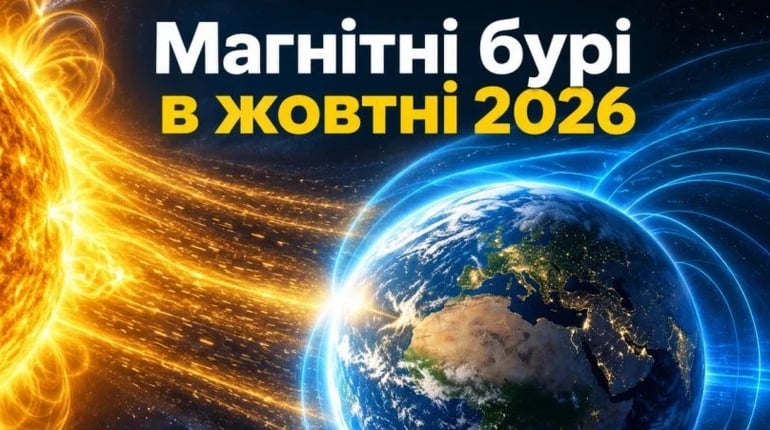 Магнітні бурі у жовтні 2026: до чого готуватися метеочутливим