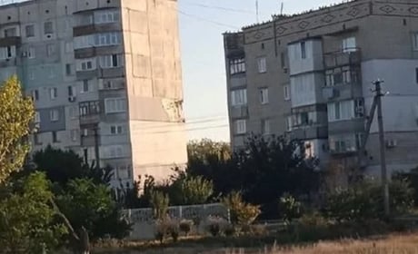 В окупованому Таврійську три місяці немає світла