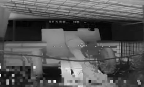 На Херсонщині знищено ангар з танком «Т-72» і гарматами окупантів