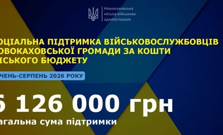 Як Новокаховська МВА підтримала військовослужбовців та родини загиблих за 8 місяців