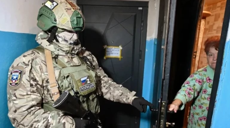 У Новій Каховці і Таврійську "вибори" до Держдуми проходять під дулами автоматів