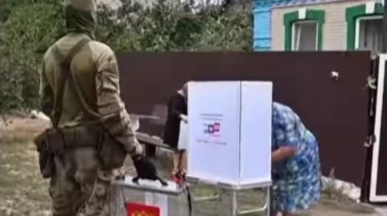 На ТОТ Херсонщини 12 організаторів незаконних виборів до Держдуми РФ отримали підозри