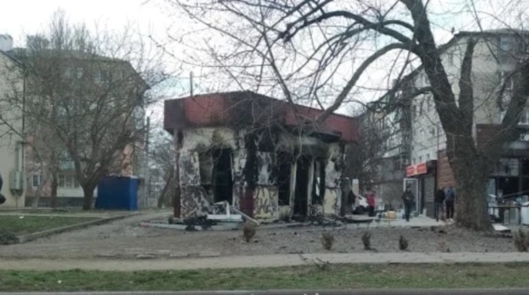 В окупованій Каховці неспокійно: хроніка прильотів за тиждень