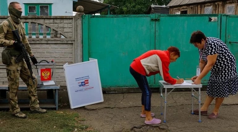 Росія не рахуватиме окремо бюлетені дострокового голосування на ТОТ Херсонщини