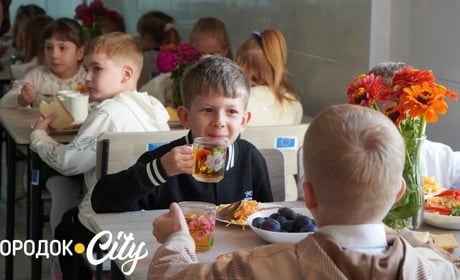 Городоцькі школярі перейшли на безоплатне харчування. Як громада впроваджує реформу