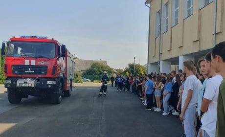 Городоцька громада отримала понад мільйон гривень на протипожежний захист ліцею №2