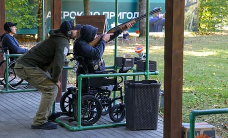 Ветерани Хмельниччини змагалися у турнірі Veteran Cup 2026 зі стендової стрільби
