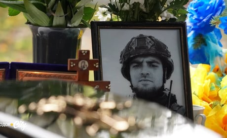 У Городку попрощалися із загиблим захисником Савелієм Грицаєм