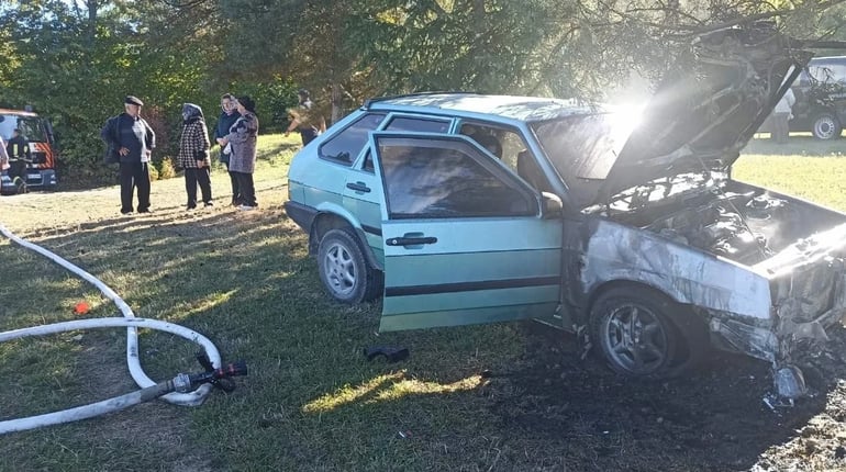 На Городоччині рятувальники ліквідували дві пожежі