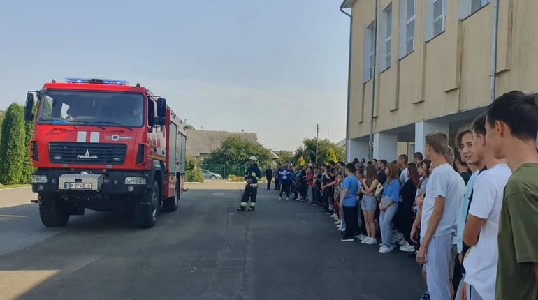 Городоцька громада отримала понад мільйон гривень на протипожежний захист ліцею №2