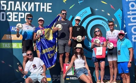Срібло Чемпіонату України з тріатлону – у представниці ХАЕС