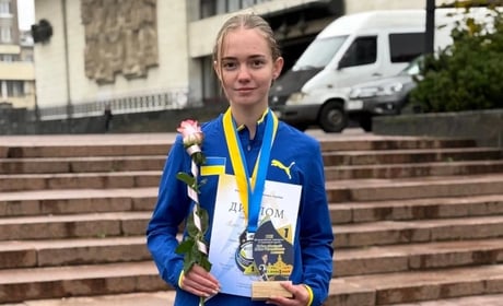 Легкоатлетка зі Славути здобула золото Чемпіонату України