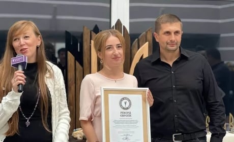 Нетішинка Оксана Жураковська встановила Європейський рекорд