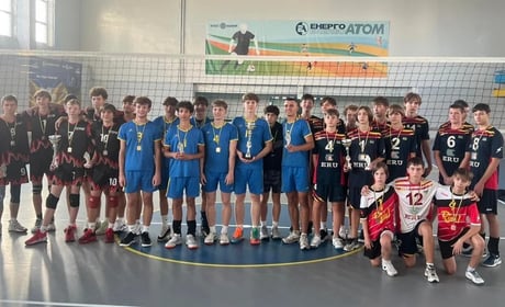 Волейболісти зі Славути перемогли на відкритому чемпіонаті в Нетішині