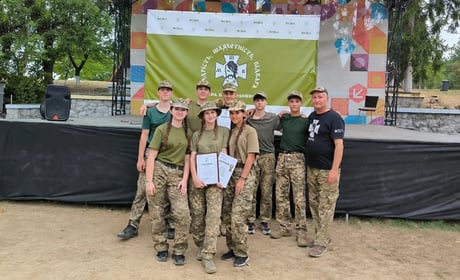 Рій «Застава» взяв участь у Всеукраїнському вишколі «Джура-Прикордонник»