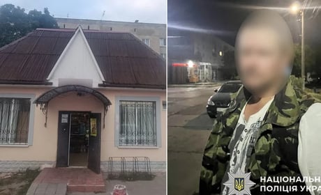 У Славуті поліцейські оголосили підозру зловмиснику, який викрав донати на ЗСУ
