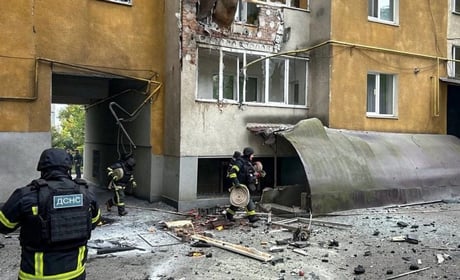 Наслідки атаки рф на Хмельниччині 24 вересня
