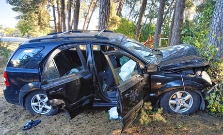На Славутчині затримали водійку, яка у стані сп’яніння спричинила ДТП з трьома травмованими
